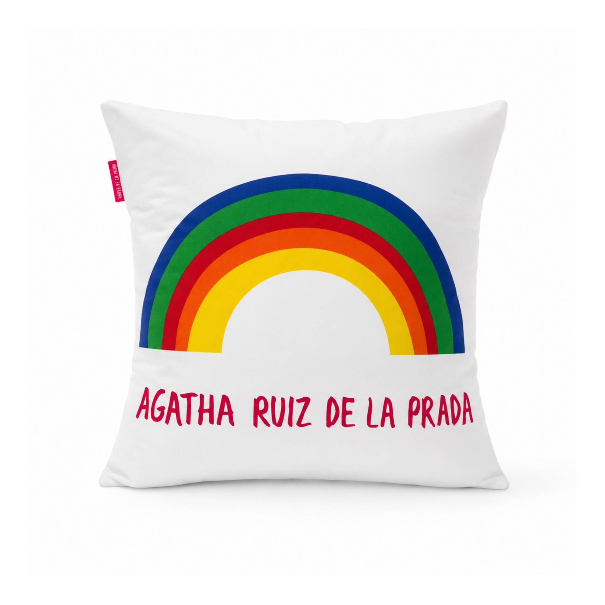 Funda de Cojín Infantil Arcoiris Verde Agatha Ruiz de la Prada