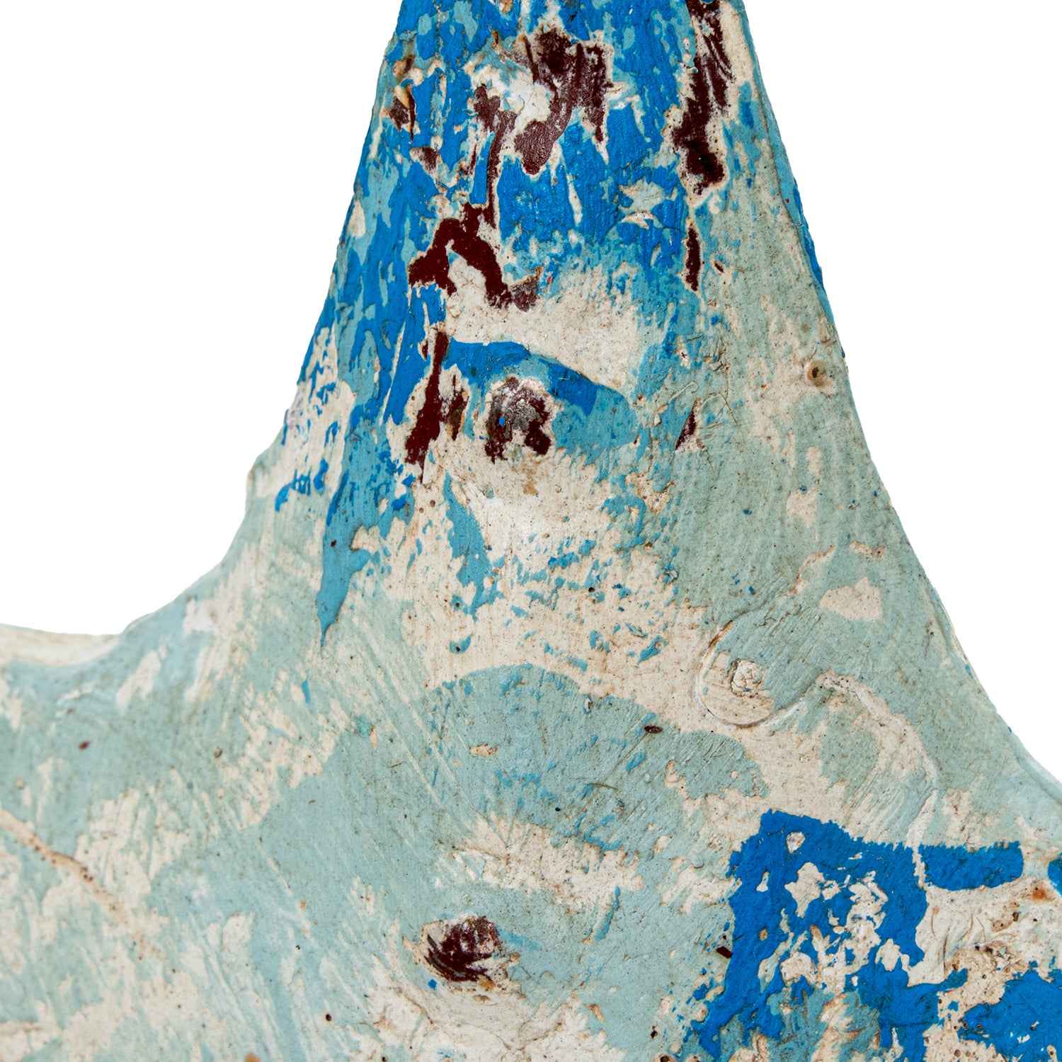 Figura Estrella de Mar Metal Pintado
