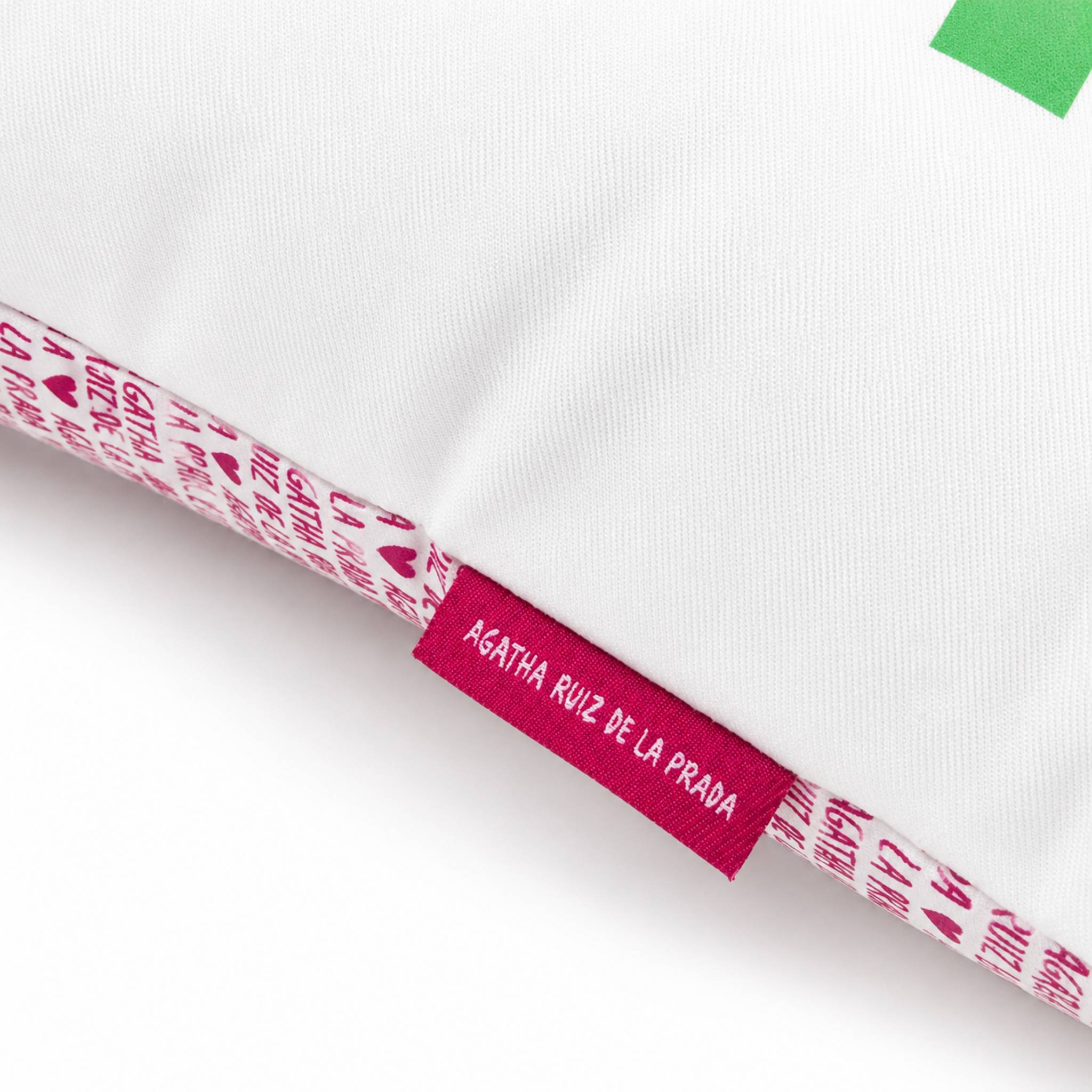 Funda de Cojín Infantil Piña Verde Agatha Ruiz de la Prada
