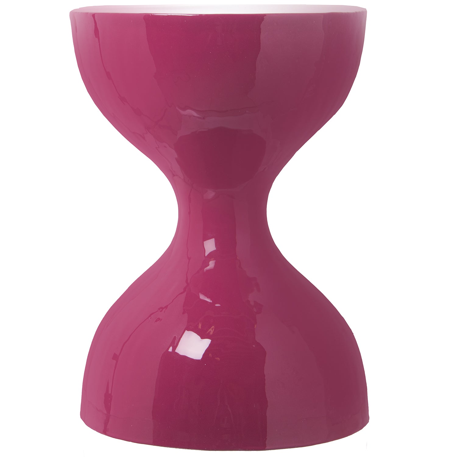 Mesa Auxiliar Esmaltada Rosa