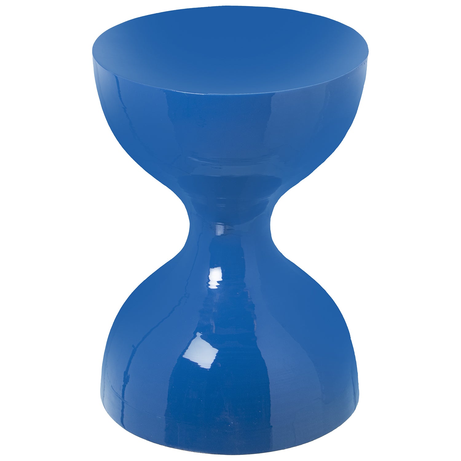 Mesa Auxiliar Esmaltada Azul