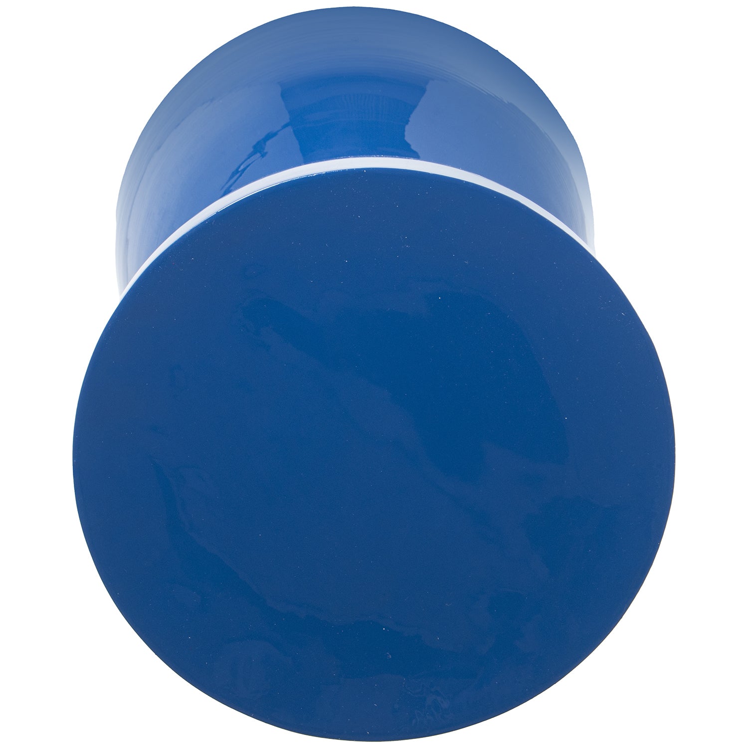 Mesa Auxiliar Esmaltada Azul