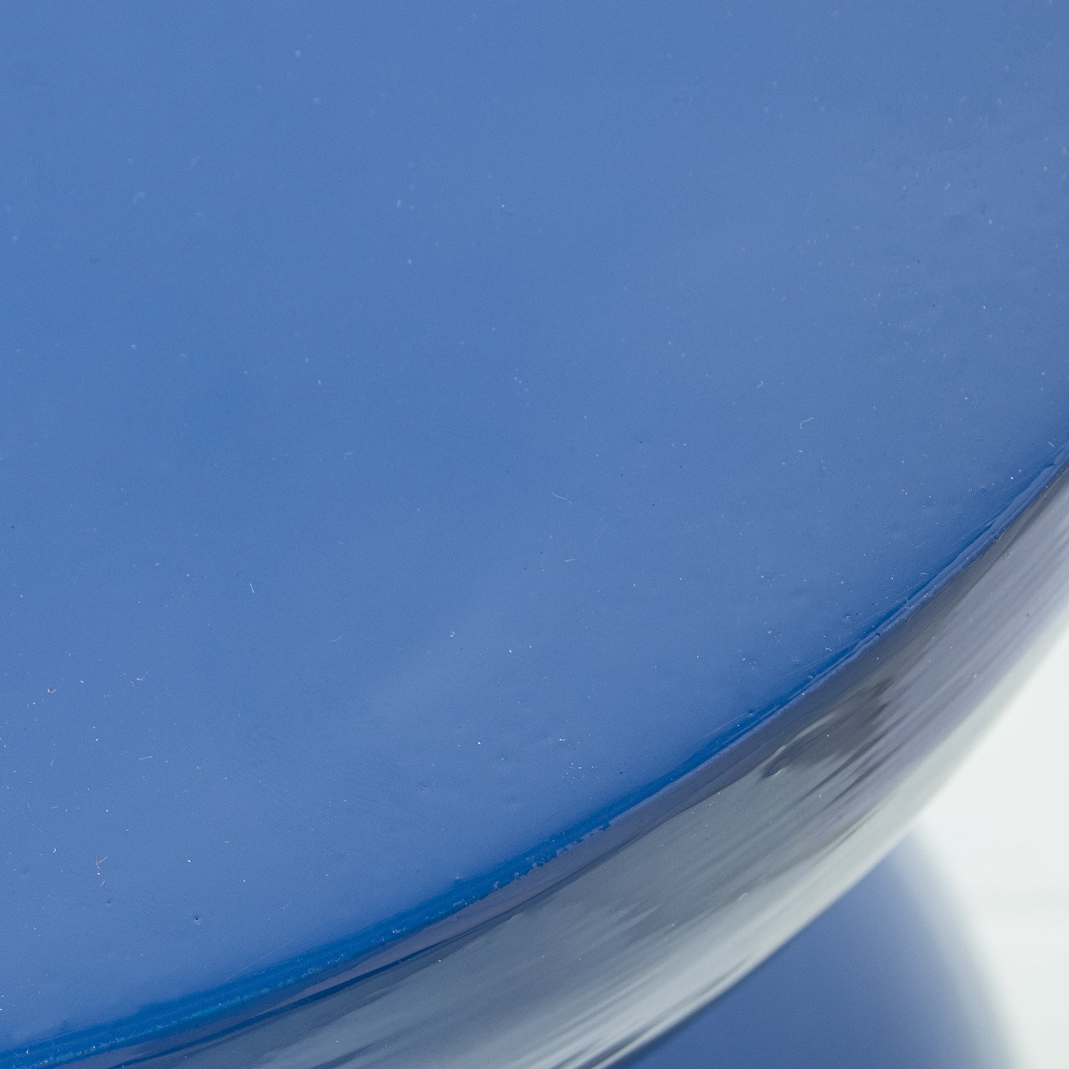 Mesa Auxiliar Esmaltada Azul