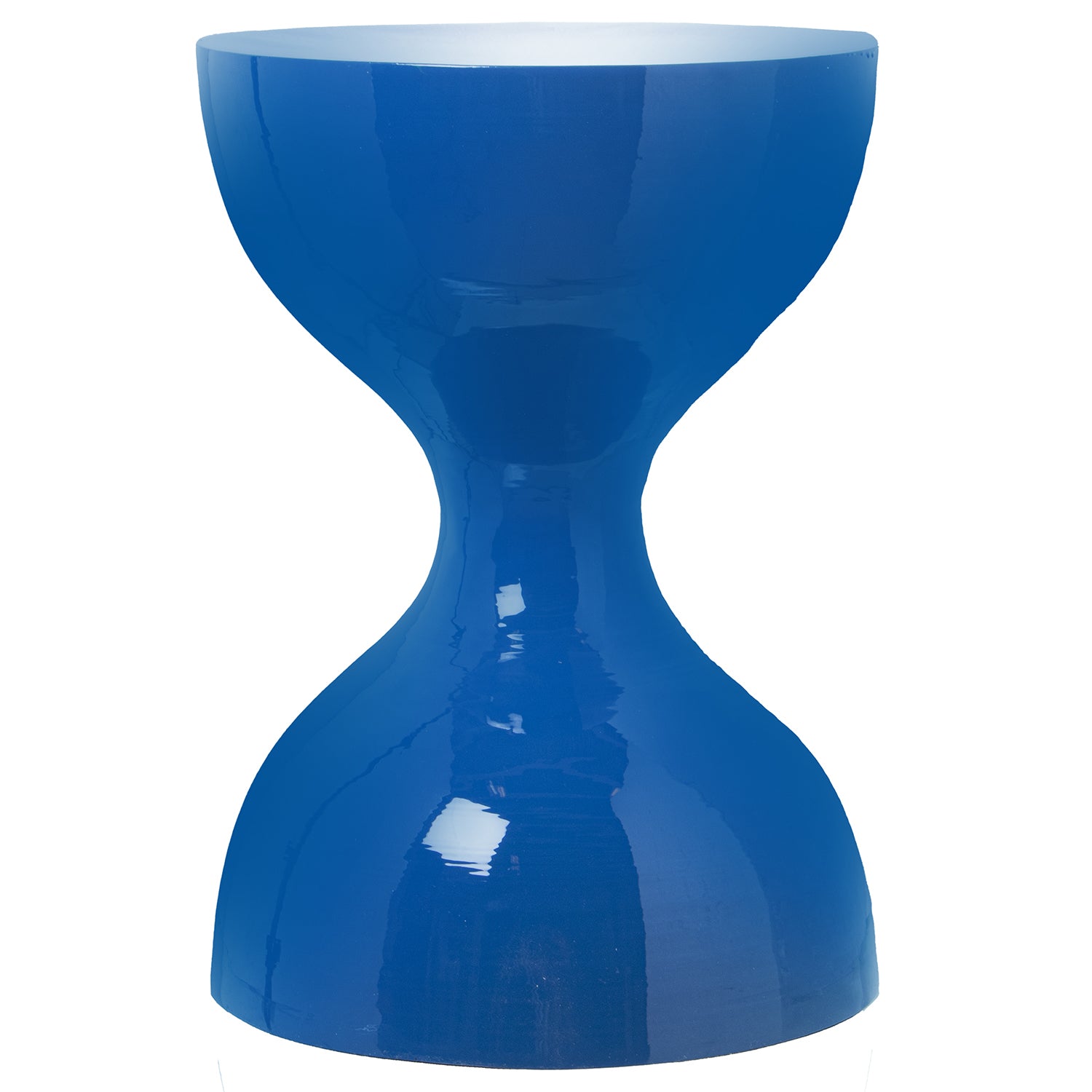 Mesa Auxiliar Esmaltada Azul