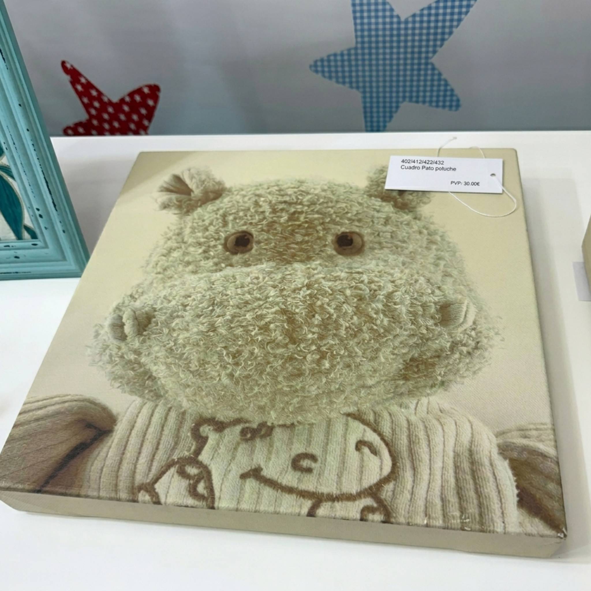 Cuadro Infantil Hipopótamo