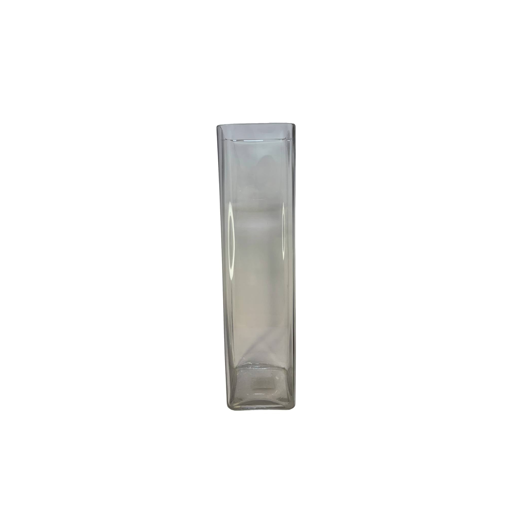 Jarrón Cristal Transparente Alto