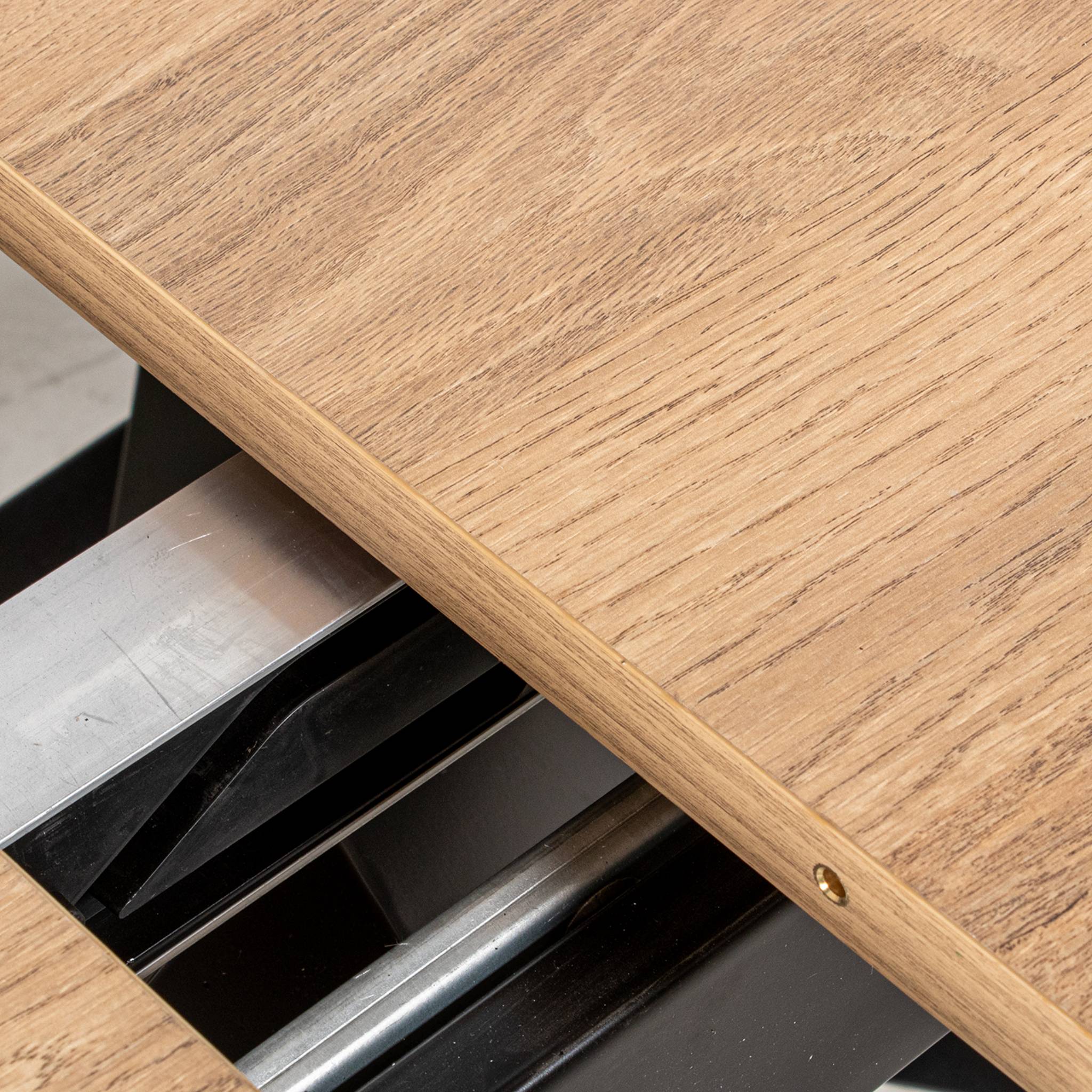 Mesa Comedor Extensible Efecto Madera
