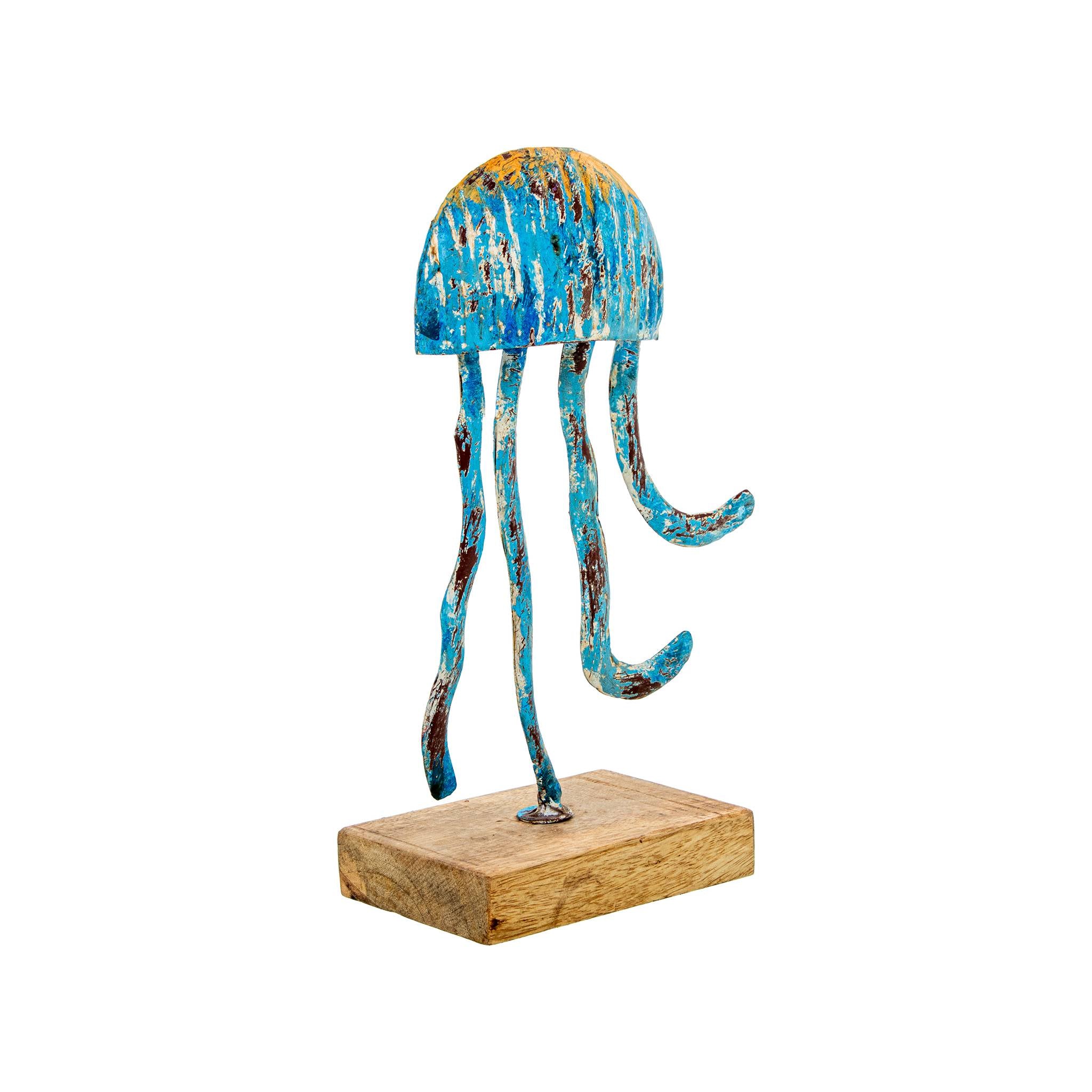 Figura Medusa Metal Pintado
